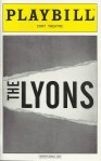 "The Lyons" Playbill "The Lyons" Playbill